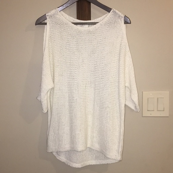 Loft Cold Shoulder Sweater NWOT - Picture 1 of 3